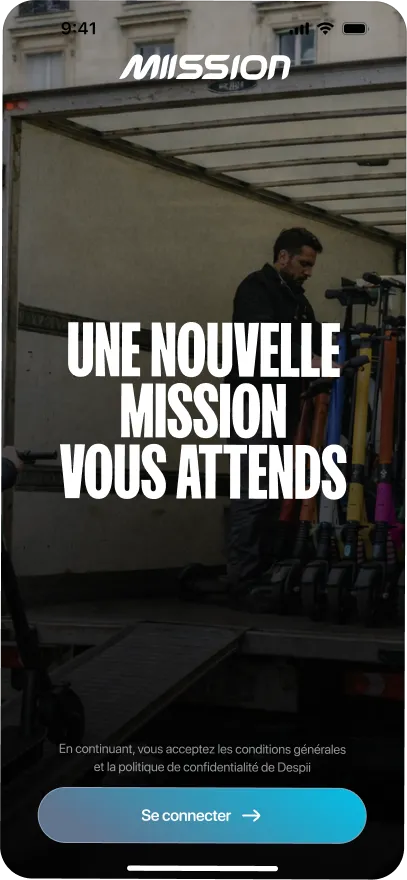 Ecran lancement Miission